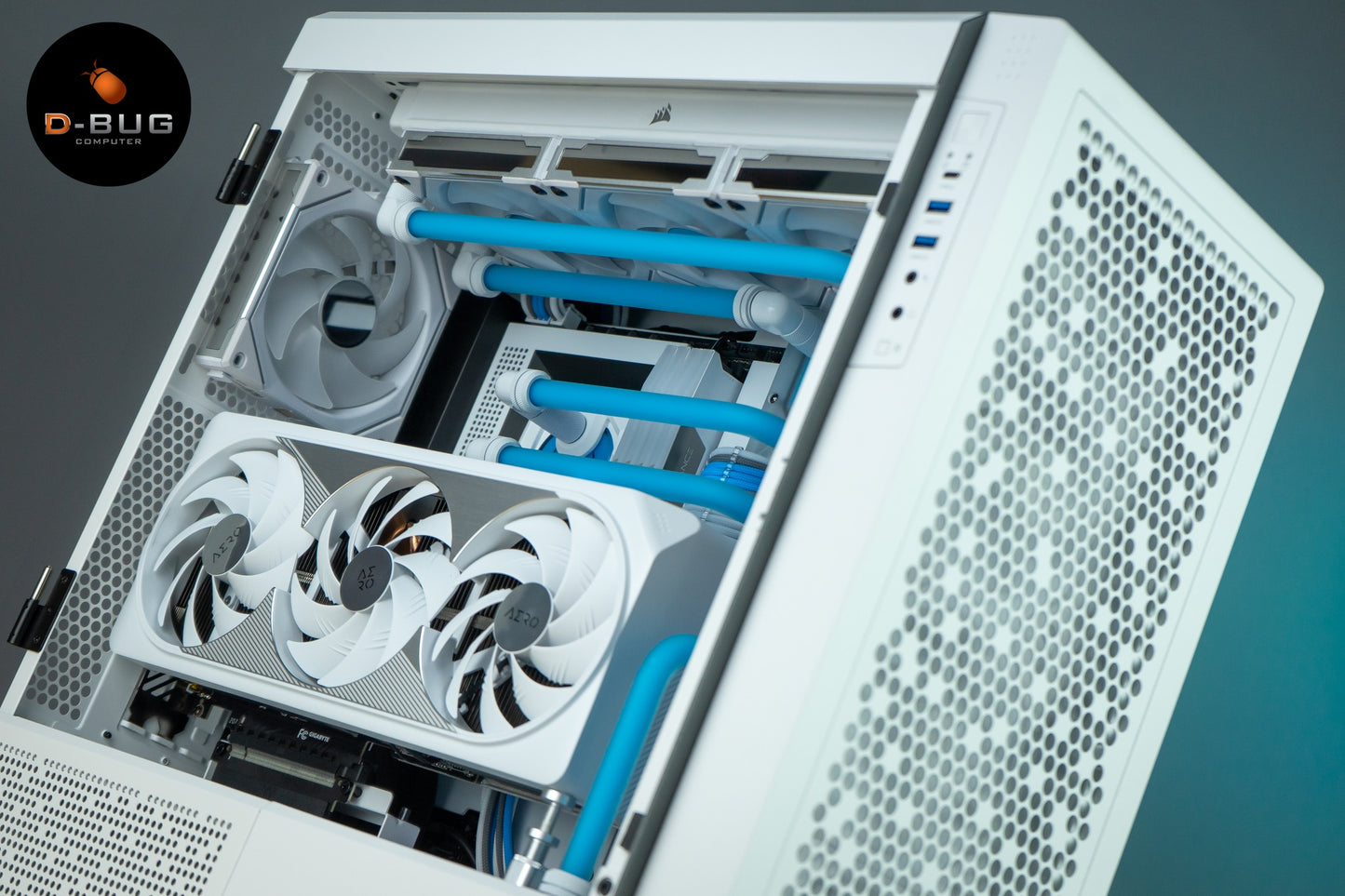 PCSET (คอมประกอบ) THERMALTAKE CERES 500 WHITE | DBUG661020 D-BUG COMPUTER