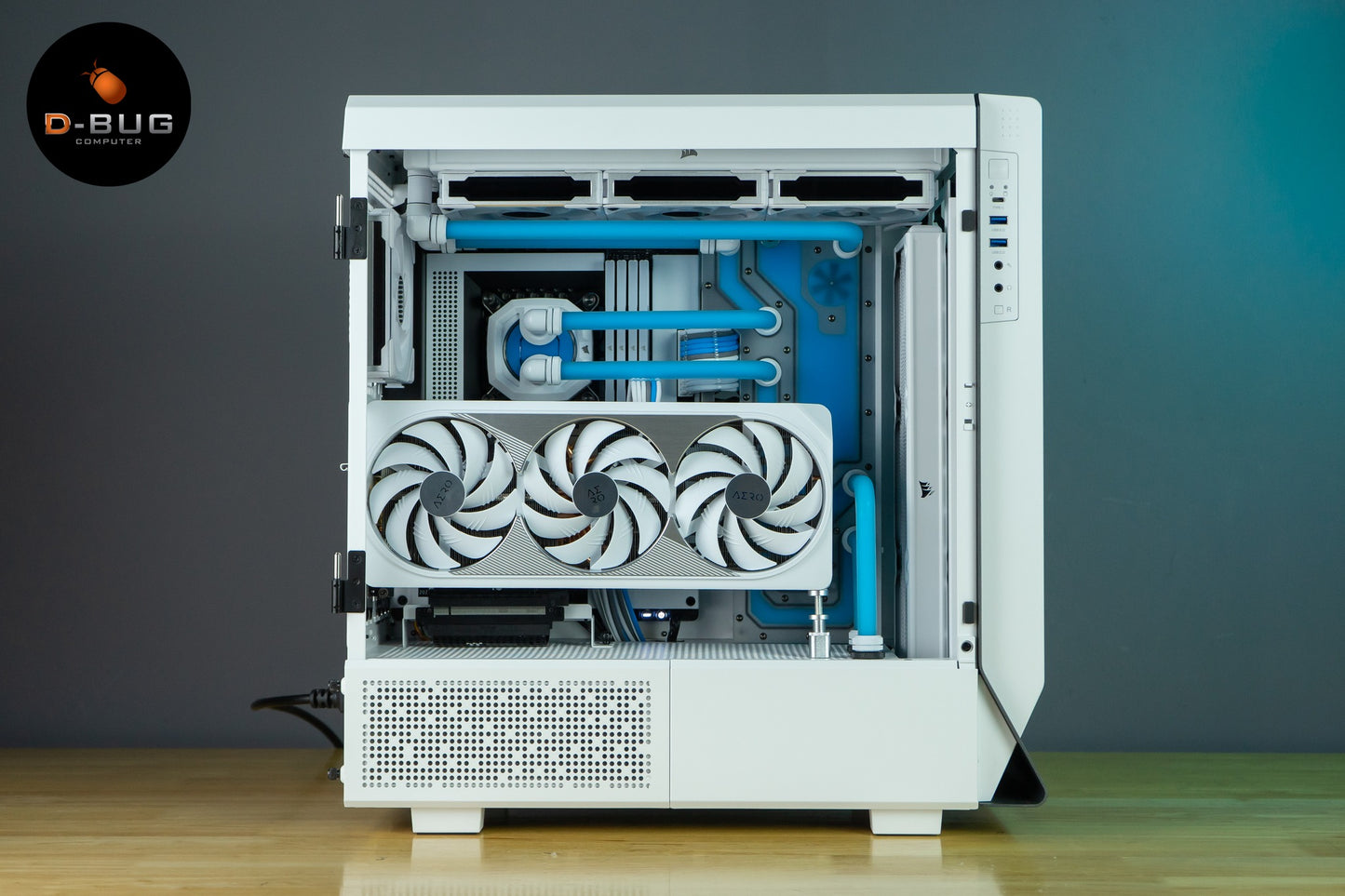 PCSET (คอมประกอบ) THERMALTAKE CERES 500 WHITE | DBUG661020 D-BUG COMPUTER