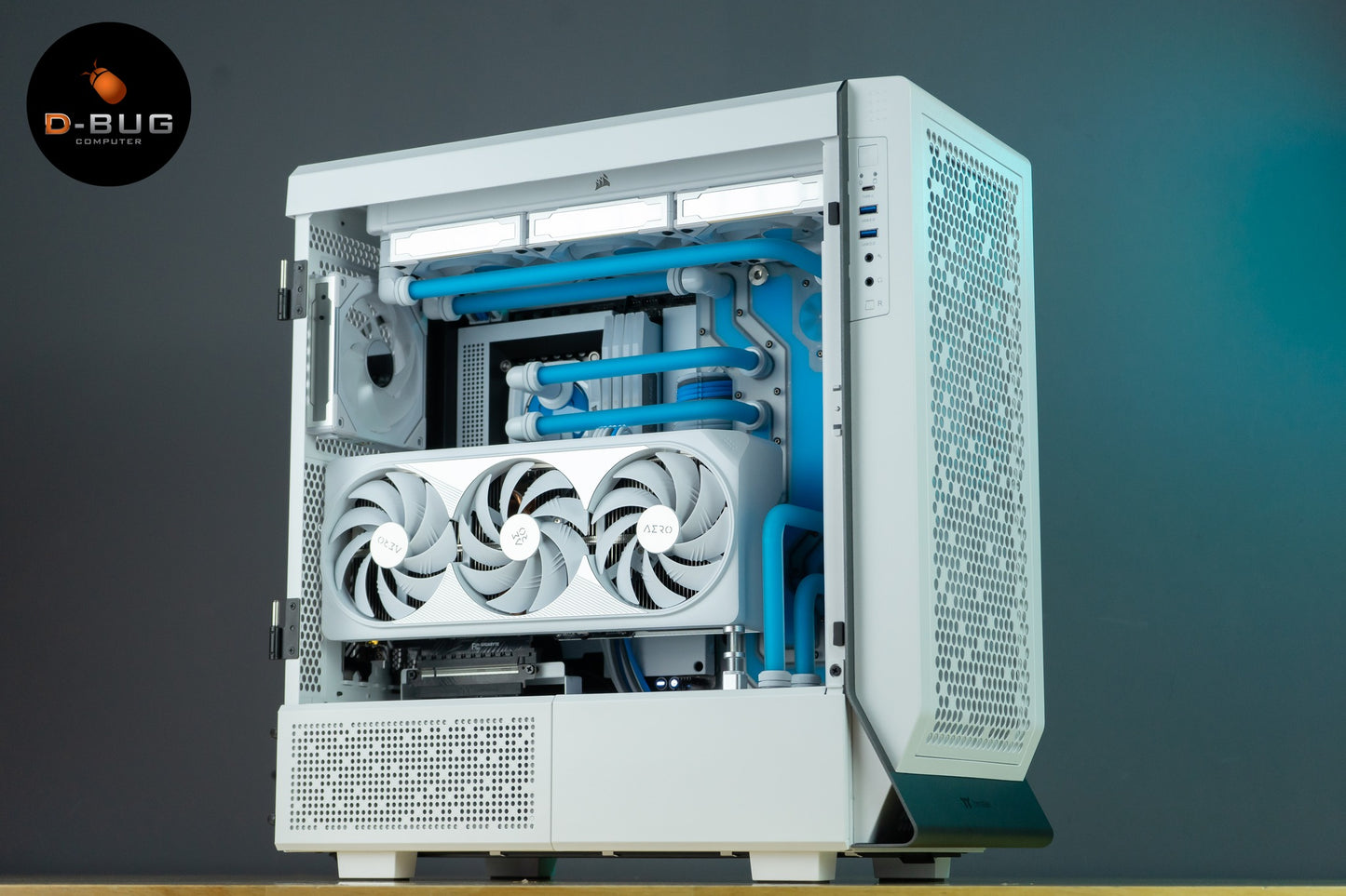 PCSET (คอมประกอบ) THERMALTAKE CERES 500 WHITE | DBUG661020 D-BUG COMPUTER