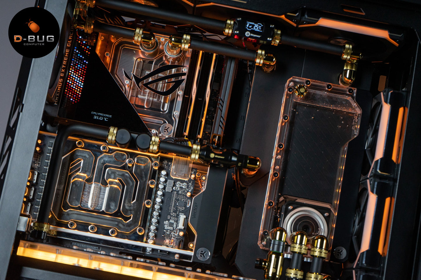 VIBRA LV2 (คอมระบบน้ำเปิด) INTELi9-13900KS/RTX4090 | DBUG661028 D-BUG COMPUTER