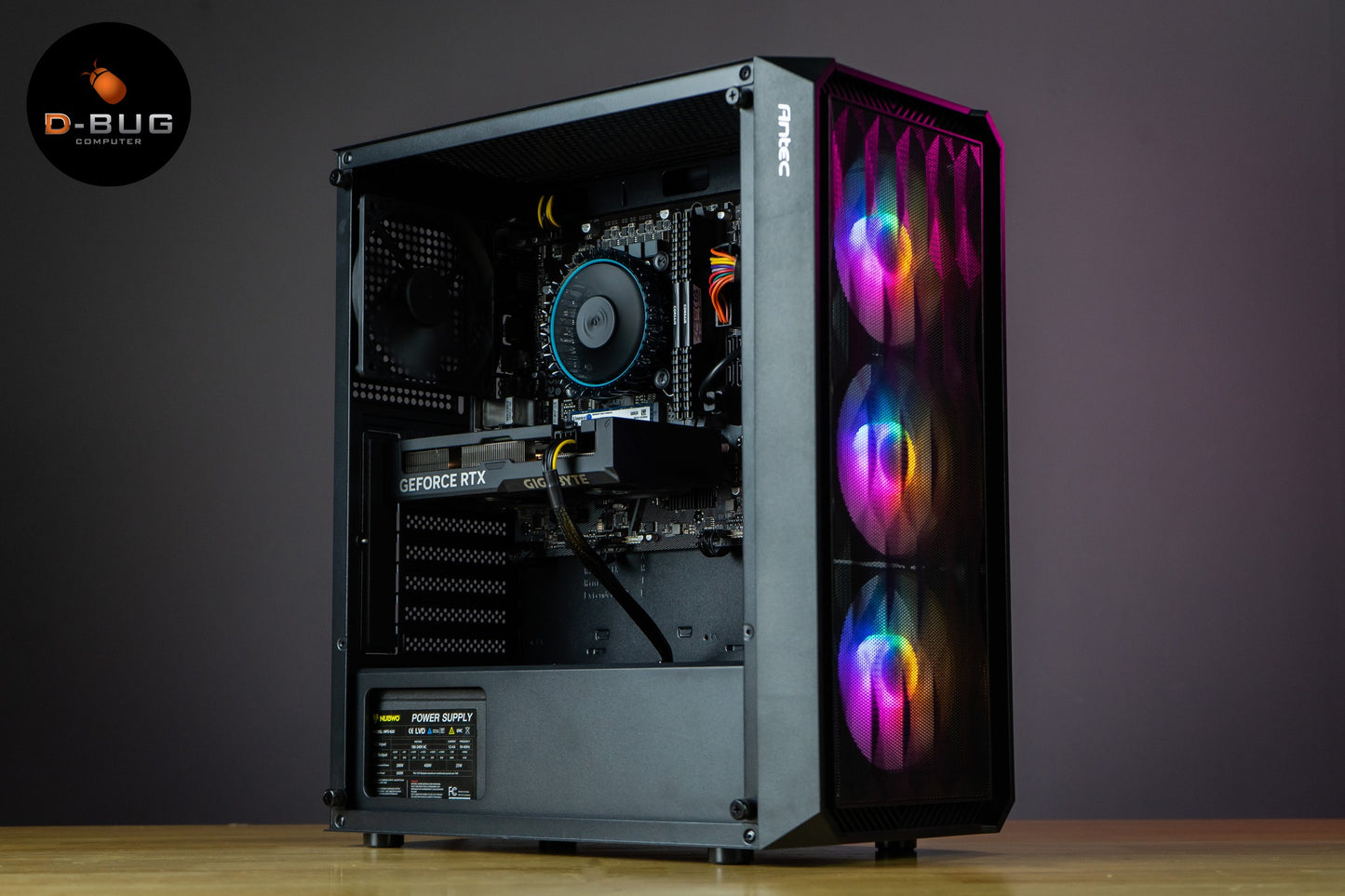 Mozilla LV19 (คอมประกอบ) INTELi5-13400F/ RTX4060 Ti OC 8GB | DBUG661108 D-BUG COMPUTER
