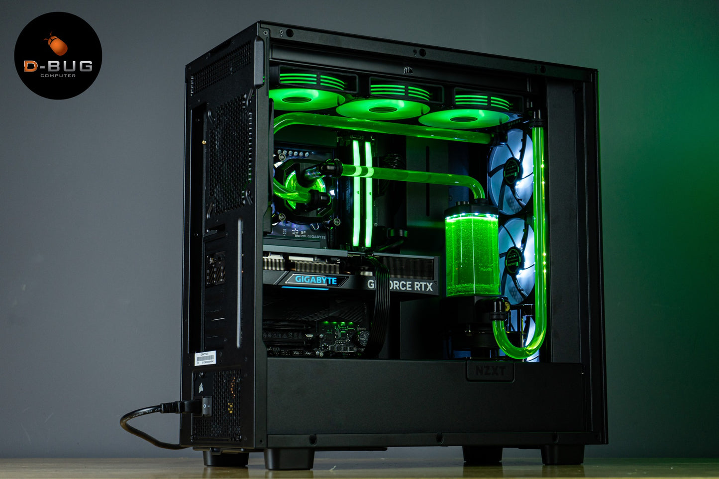 VIBRA LV3 (คอมระบบน้ำเปิด) INTEL i7-13700K/ RTX4070 EAGLE OC 12GB | DBUG6611092 D-BUG COMPUTER