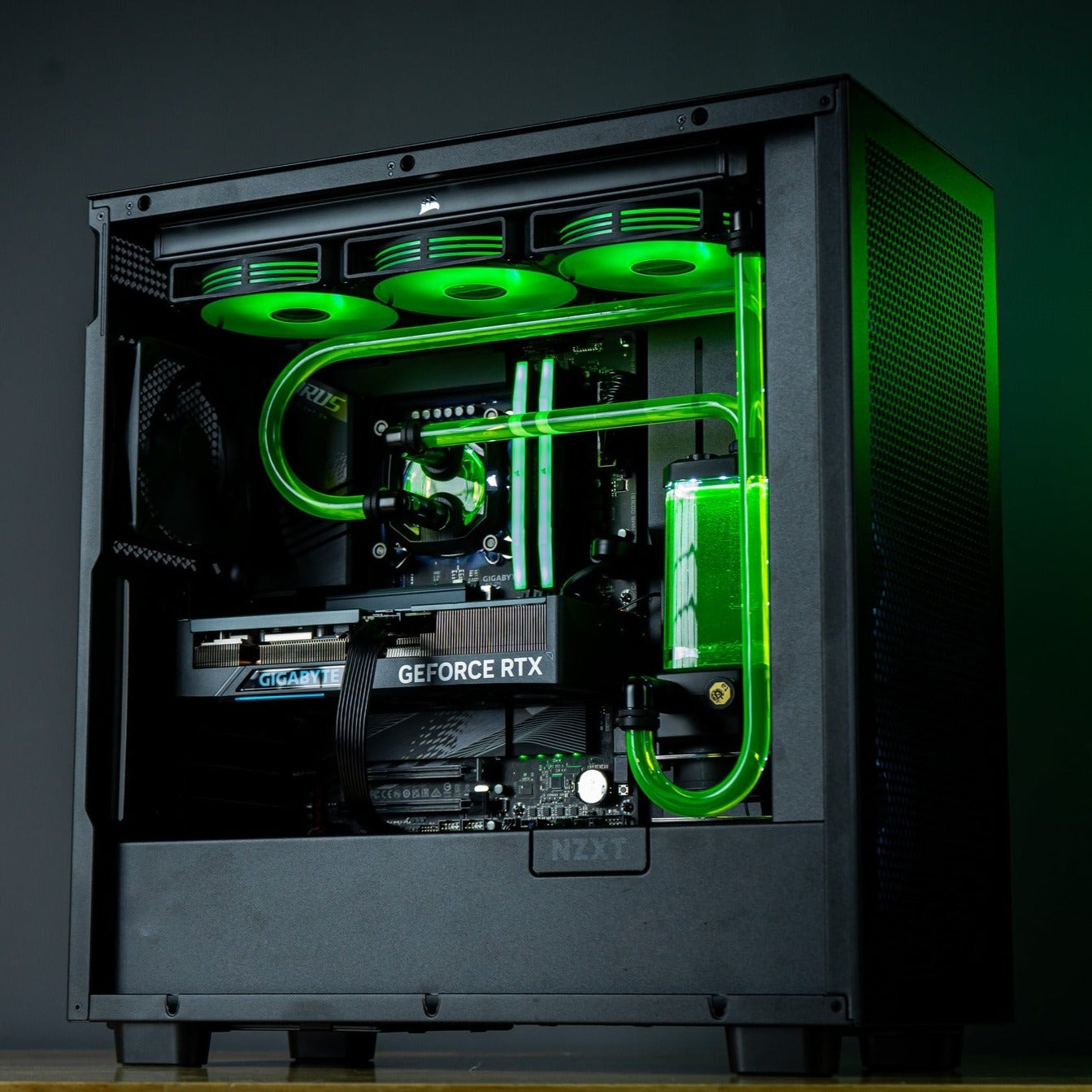VIBRA LV3 (คอมระบบน้ำเปิด) INTEL i7-13700K/ RTX4070 EAGLE OC 12GB | DBUG6611092 D-BUG COMPUTER