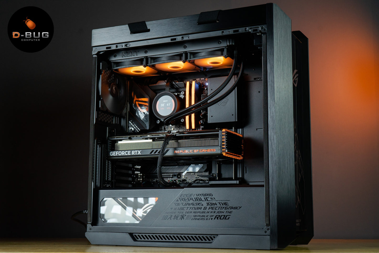 Mozilla LV22 (คอมประกอบ) INTEL i9-13900KS / RTX4090 24GB DDR6X GAMING | DBUG661113 D-BUG COMPUTER