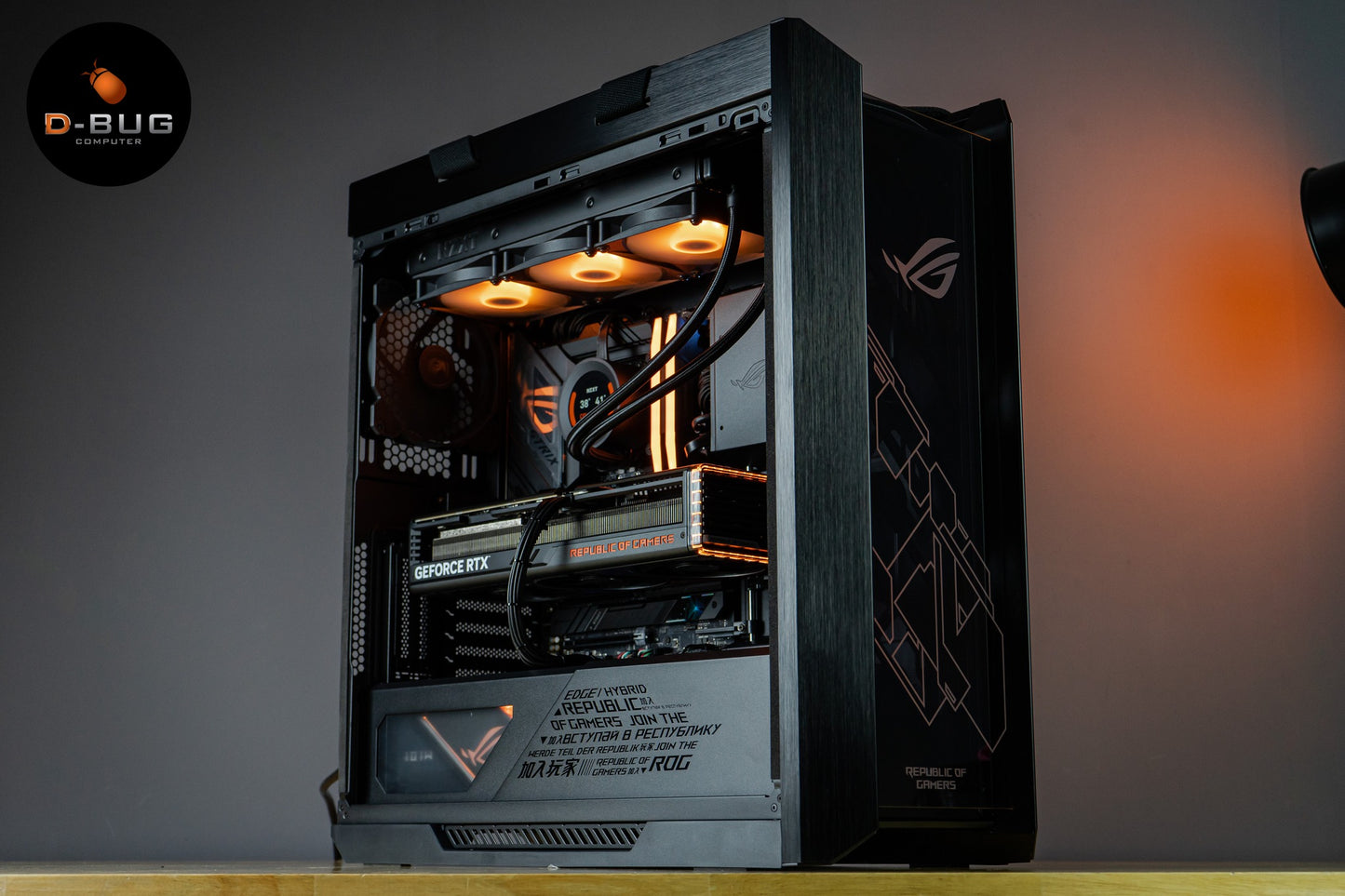 Mozilla LV22 (คอมประกอบ) INTEL i9-13900KS / RTX4090 24GB DDR6X GAMING | DBUG661113 D-BUG COMPUTER