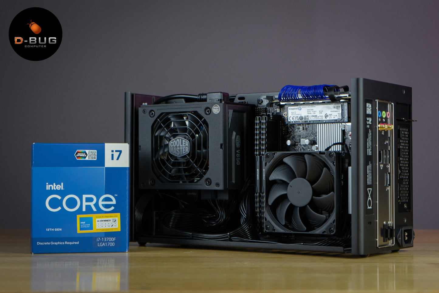 TREX LV6 (Mini-iTX) INTEL i5-13500/RTX4070 | DBUG661202 D-BUG COMPUTER