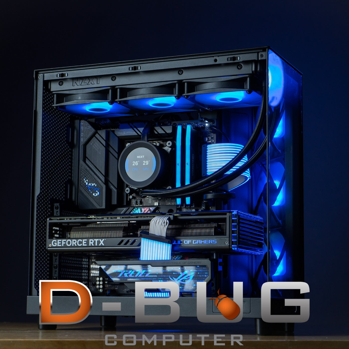 Mozilla LV33 (คอมประกอบ) AMD RYZEN 7 7700 / RTX4060 GAMING OC 8GB | DBUG661203 D-BUG COMPUTER