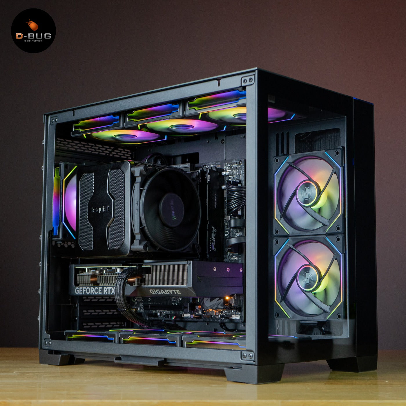 Mozilla LV47 (คอมประกอบ) INTEL i9-14900K / RTX 4090 OC 24GB GDDR6X | DBUG670121 D-BUG COMPUTER