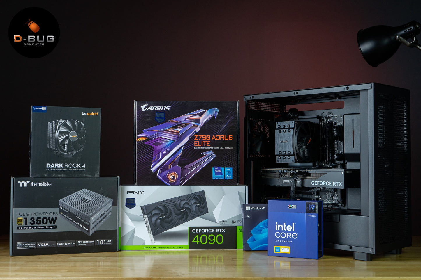 Mozilla LV50 (คอมประกอบ) INTEL i3-13100F / RTX3050 8GB | DBUG670127 D-BUG COMPUTER