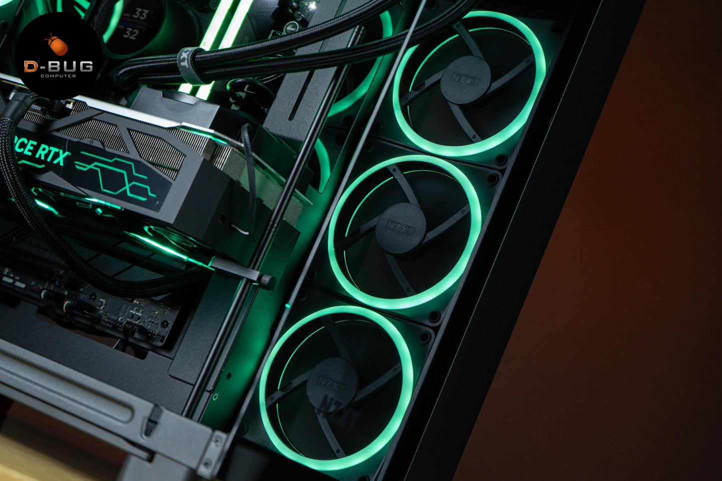Mozilla LV54 (คอมประกอบ) CORE I9-14900K / RTX 4080 SG (1-Click OC) 16GB GDDR6X | DBUG670209 D-BUG COMPUTER