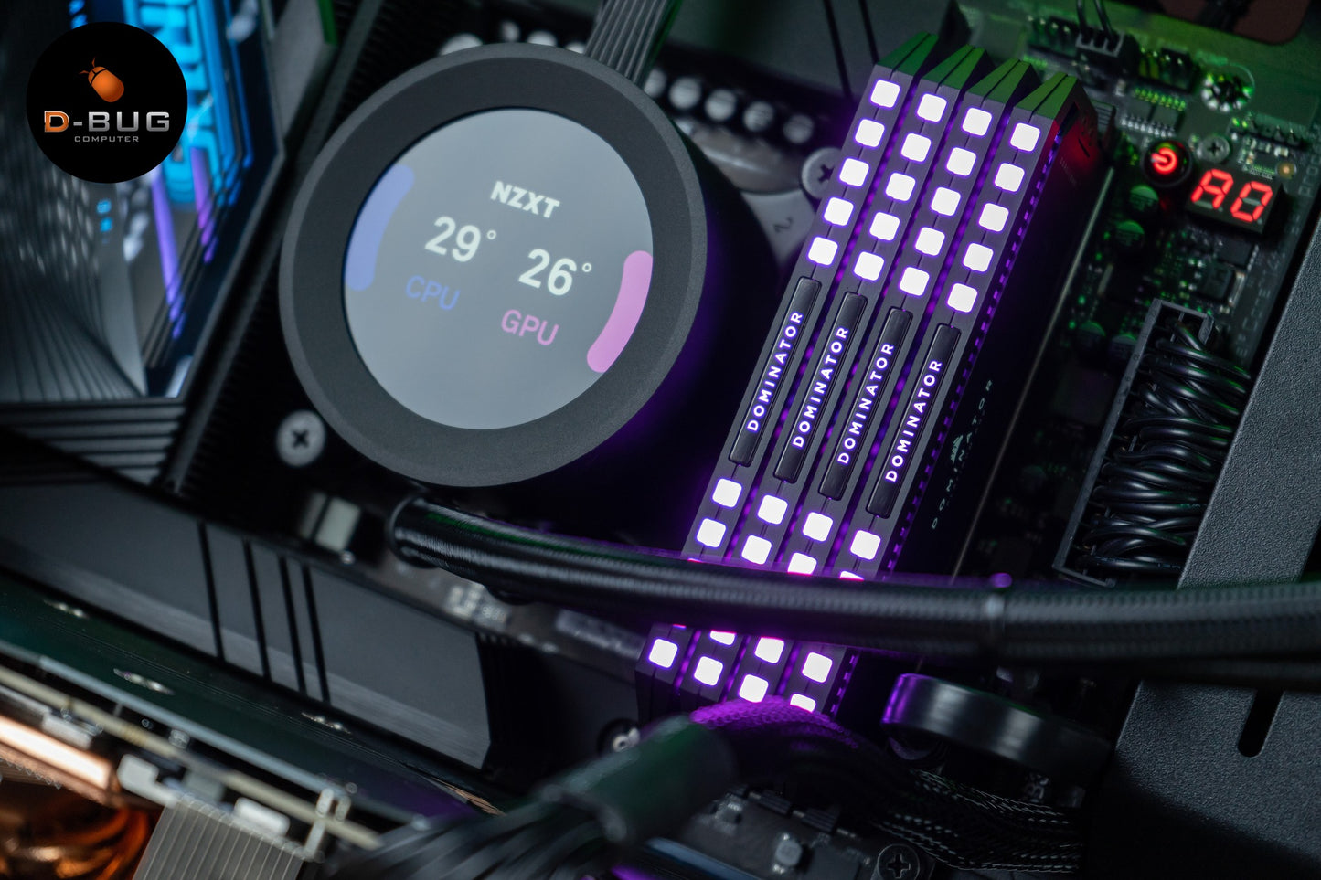 Mozilla LV60 (คอมประกอบ) CORE i9-14900KF / RTX 4090 MASTER 24GB GDDR6X | DBUG6702141 D-BUG COMPUTER