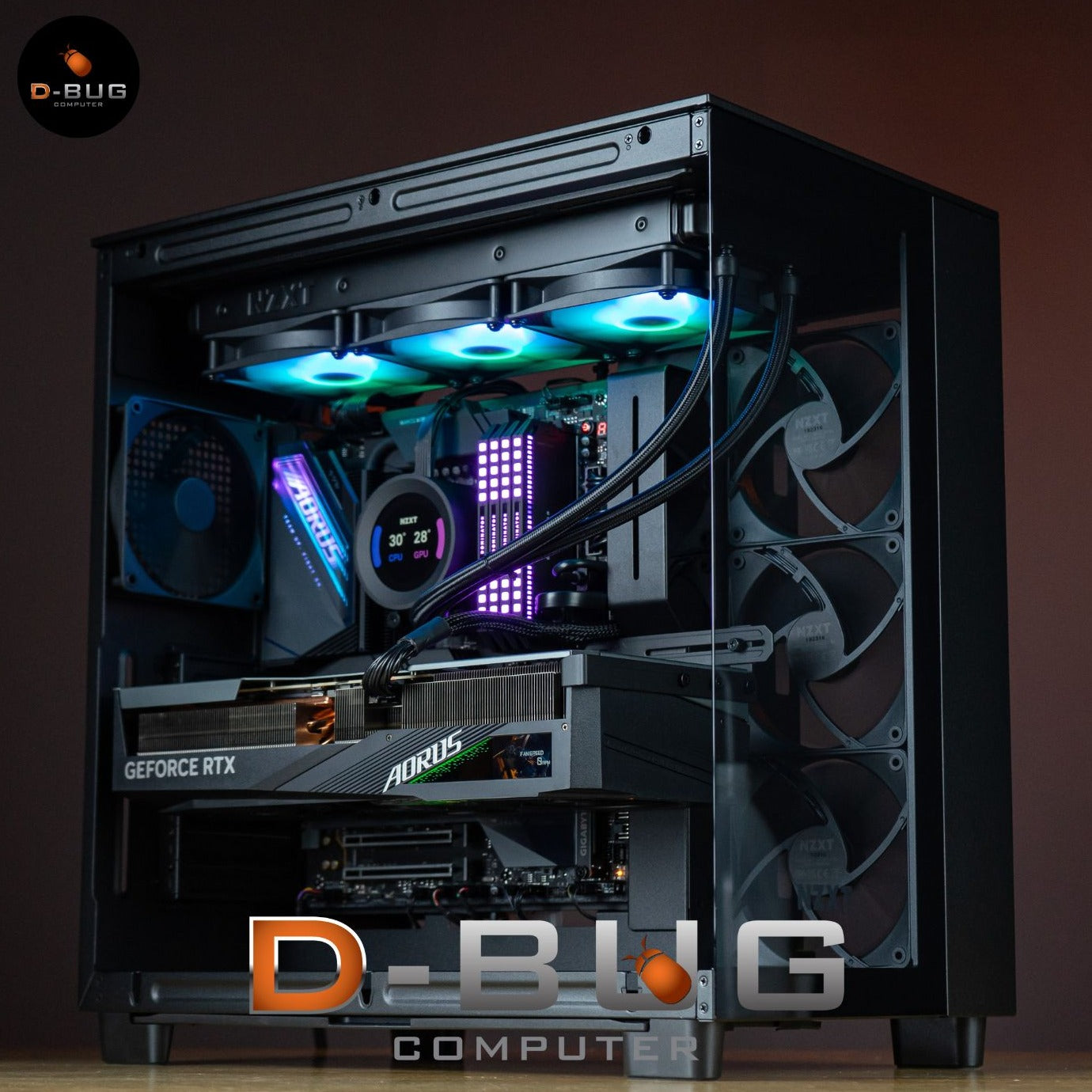 Mozilla LV60 (คอมประกอบ) CORE i9-14900KF / RTX 4090 MASTER 24GB GDDR6X | DBUG6702141 D-BUG COMPUTER