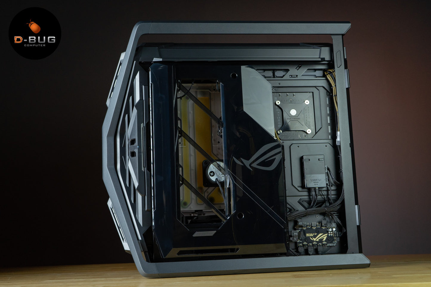 VIBRA LV10 (คอมระบบน้ำเปิด) INTEL i9-14900K / ROG RTX4090 STRIX OC 24GB | DBUG6702185