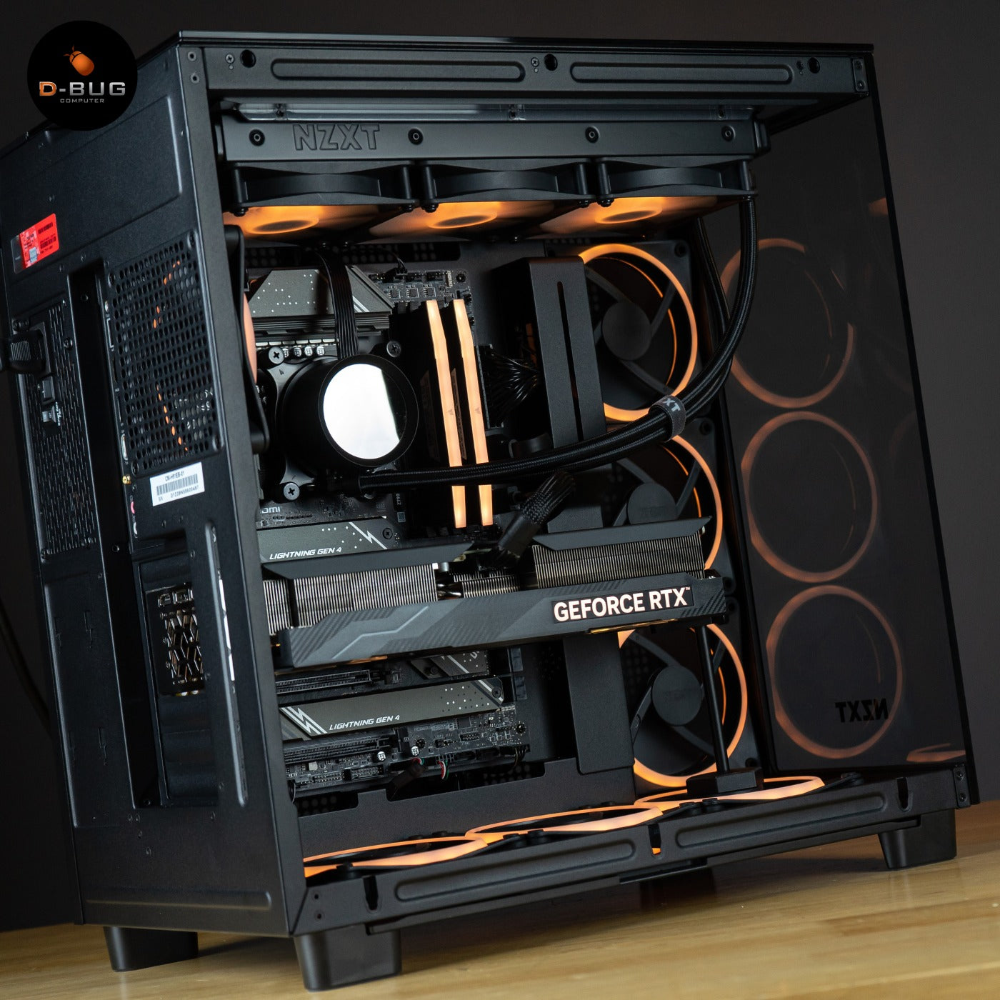 Mozilla LV63 (คอมประกอบ) CORE i9-14900KF / RTX4070TI SUPER EX GAMER 16GB | DBUG6702181 D-BUG COMPUTER