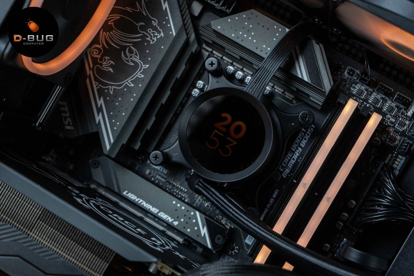 Mozilla LV63 (คอมประกอบ) CORE i9-14900KF / RTX4070TI SUPER EX GAMER 16GB | DBUG6702181 D-BUG COMPUTER