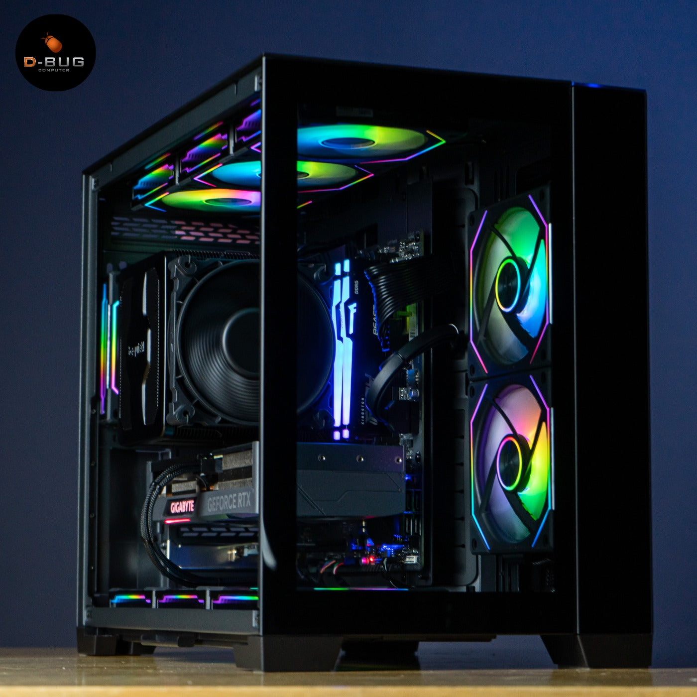 Mozilla LV71 (คอมประกอบ) CORE i7-14700K / RTX4070 EAGLE OC 12GB | DBUG6703191 D-BUG COMPUTER