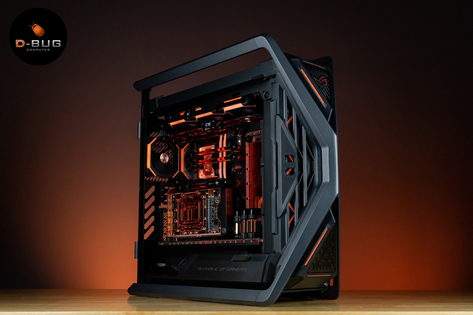 VIBRA LV10 (คอมระบบน้ำเปิด) INTEL i9-14900K / RTX4090 GAMING OC 24GB | DBUG670323 D-BUG COMPUTER