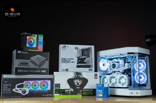 Mozilla LV74 (คอมประกอบ) CORE i7-14700F / RTX4070 EX GAMER WHITE 12GB | DBUG670322 D-BUG COMPUTER