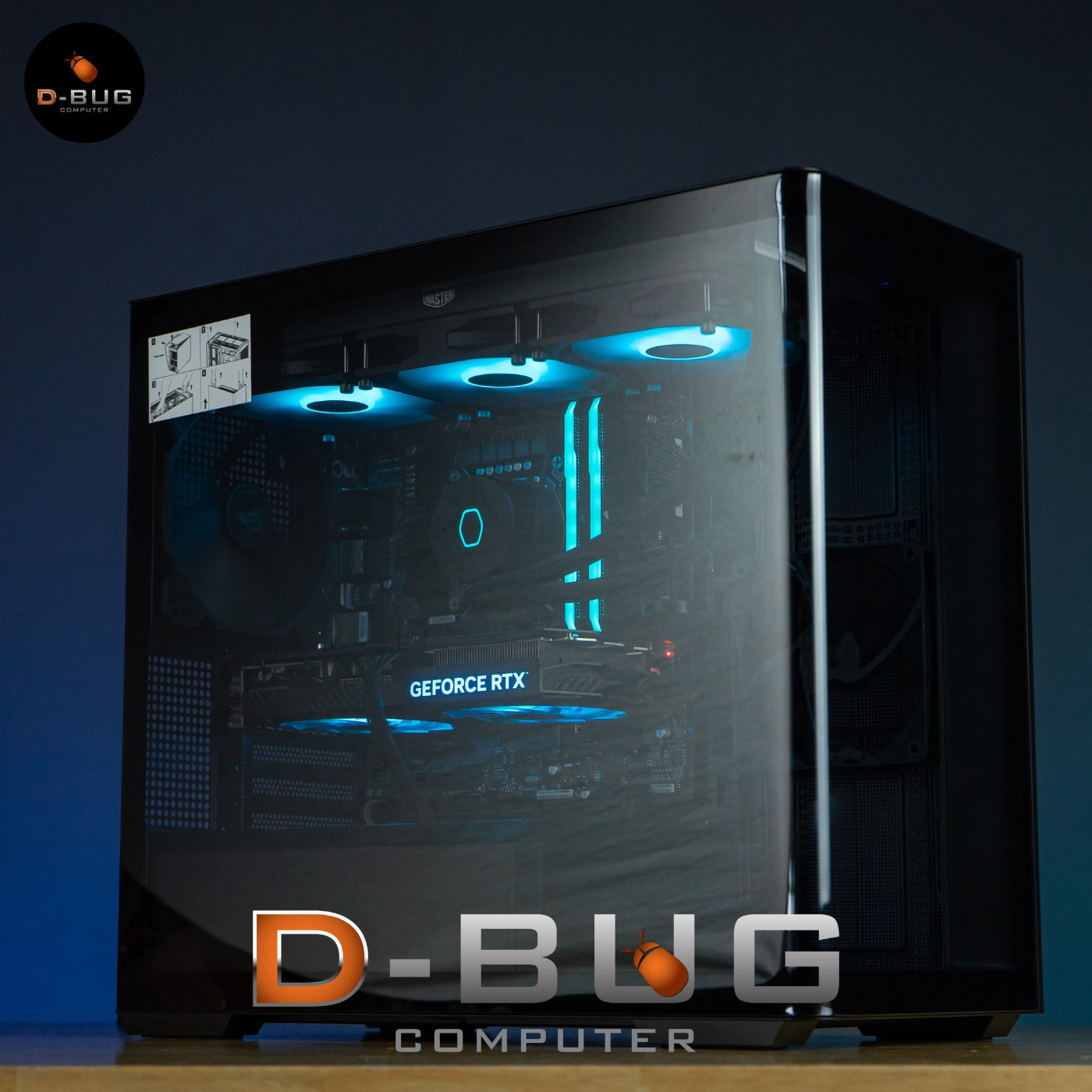 Mozilla LV91 (คอมประกอบ) INTEL i5-14400F / RTX 4060 TI EX 8GB | DBUG6705012 D-BUG COMPUTER