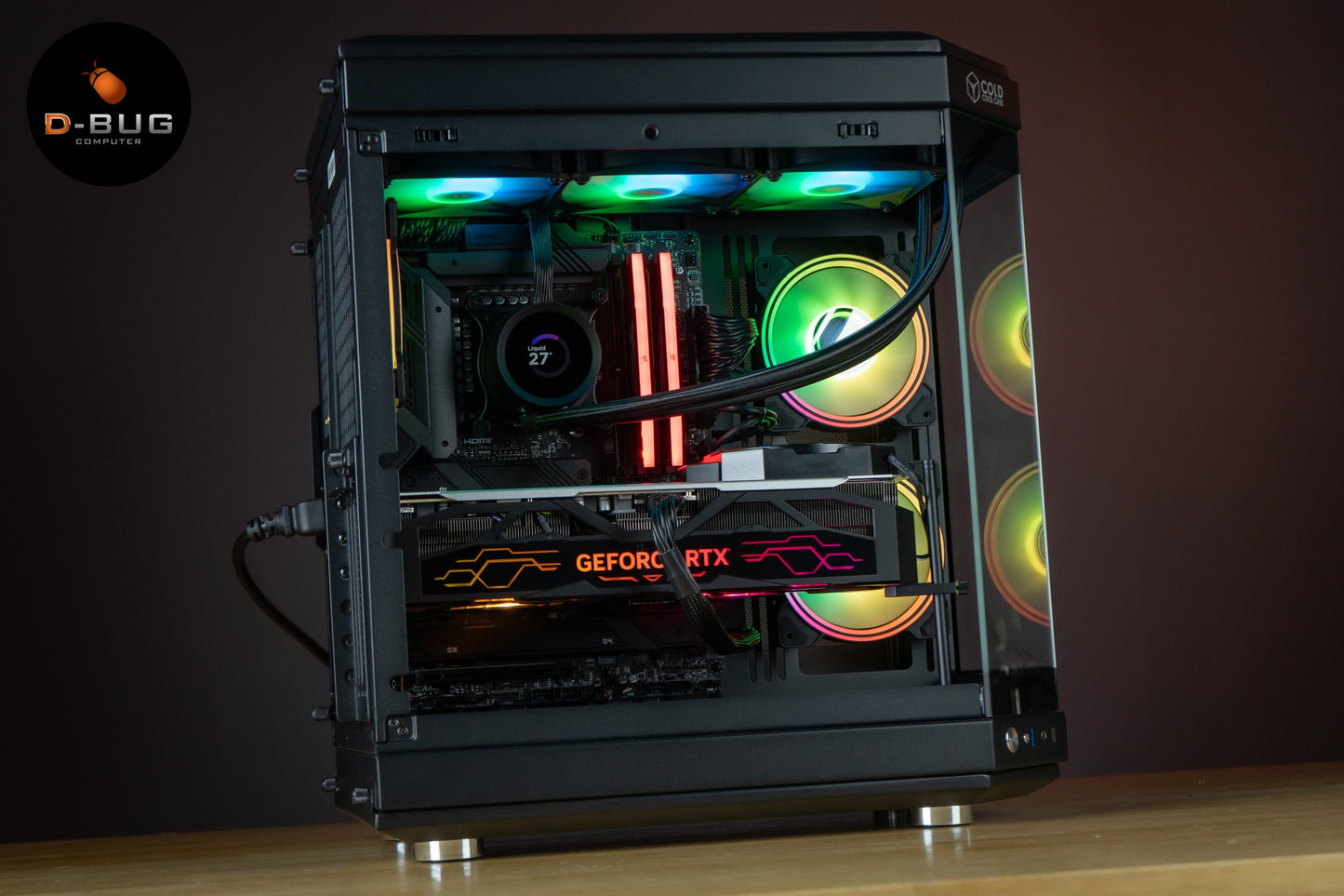 Mozilla LV77 (คอมประกอบ) CORE i9-14900K / RTX 4080 SUPER SG 1-CLICK OC 16GB | DBUG670402 D-BUG COMPUTER