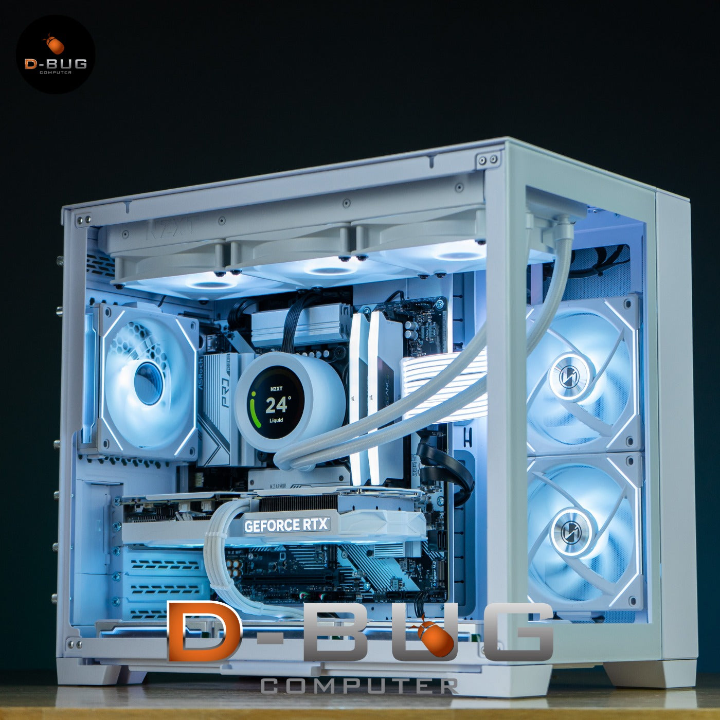Mozilla LV78 (คอมประกอบ) CORE I5-14400F/ RTX4060TI OC WHITE 8GB | DBUG670403 D-BUG COMPUTER