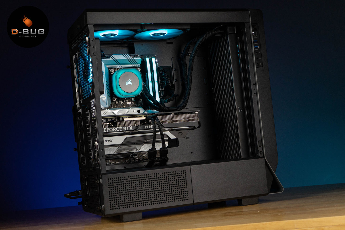 Mozilla LV93 (คอมประกอบ) INTEL i5-14500 / RTX4060 Ti GAMING X SLIM 8GB | DBUG670514 D-BUG COMPUTER