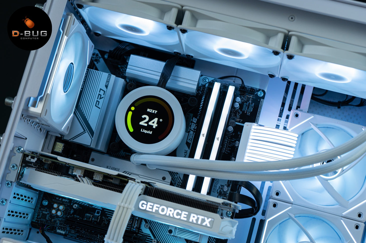 Mozilla LV78 (คอมประกอบ) CORE I5-14400F/ RTX4060TI OC WHITE 8GB | DBUG670403 D-BUG COMPUTER