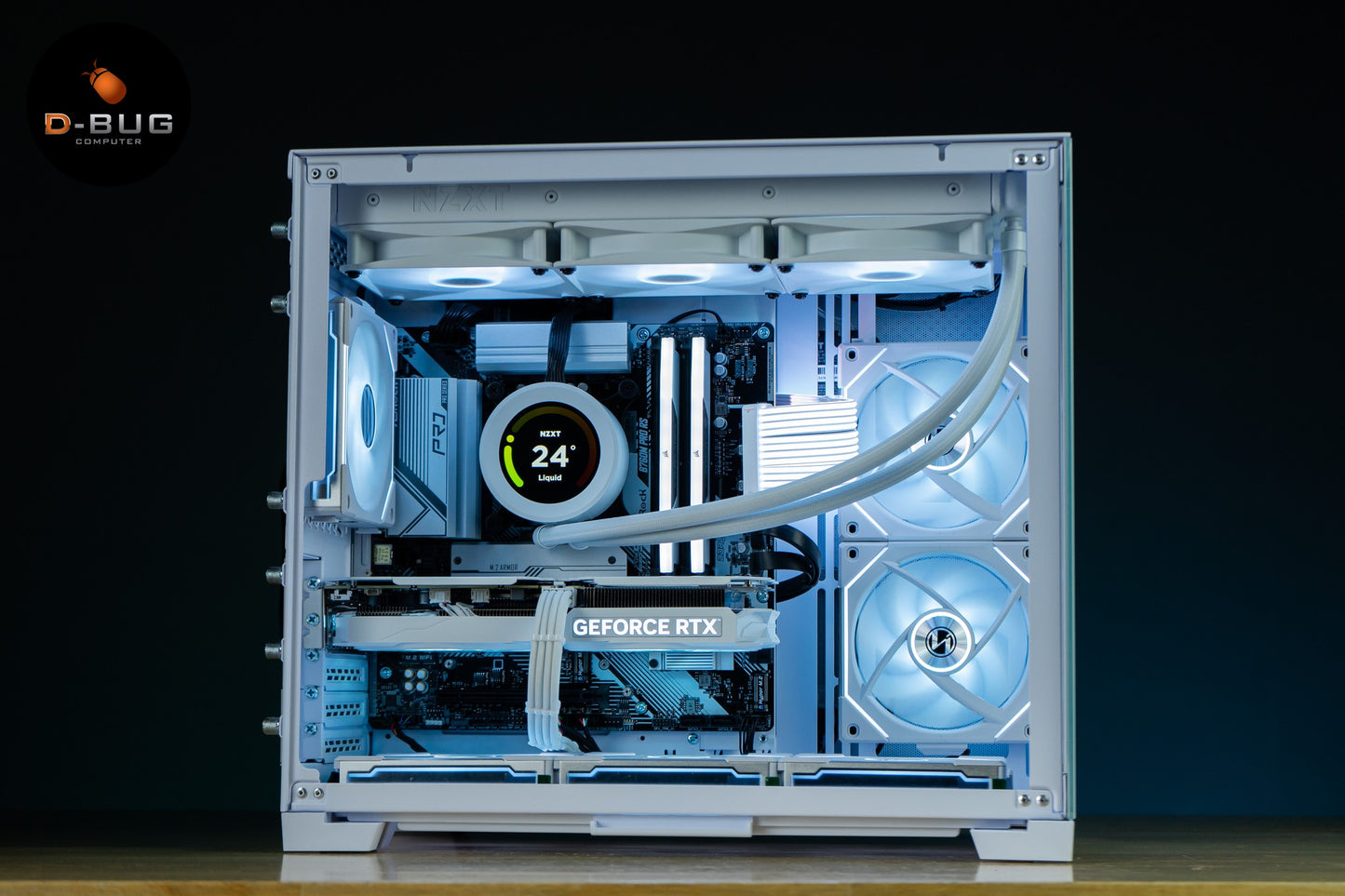 Mozilla LV78 (คอมประกอบ) CORE I5-14400F/ RTX4060TI OC WHITE 8GB | DBUG670403 D-BUG COMPUTER