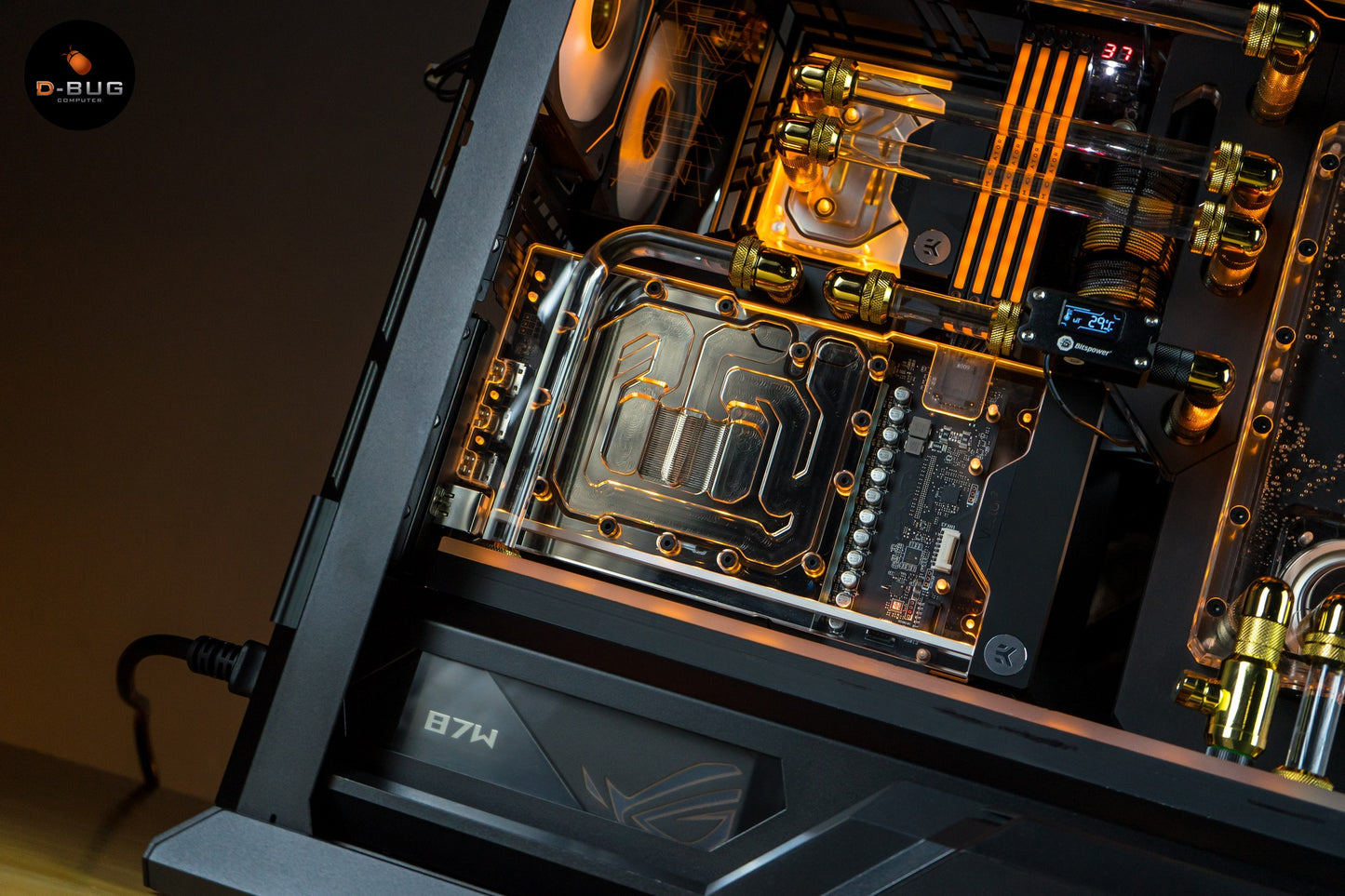 VIBRA LV14 (คอมระบบน้ำเปิด) INTEL I9-14900KS / RTX4090 OC 24GB | DBUG6705171 D-BUG COMPUTER