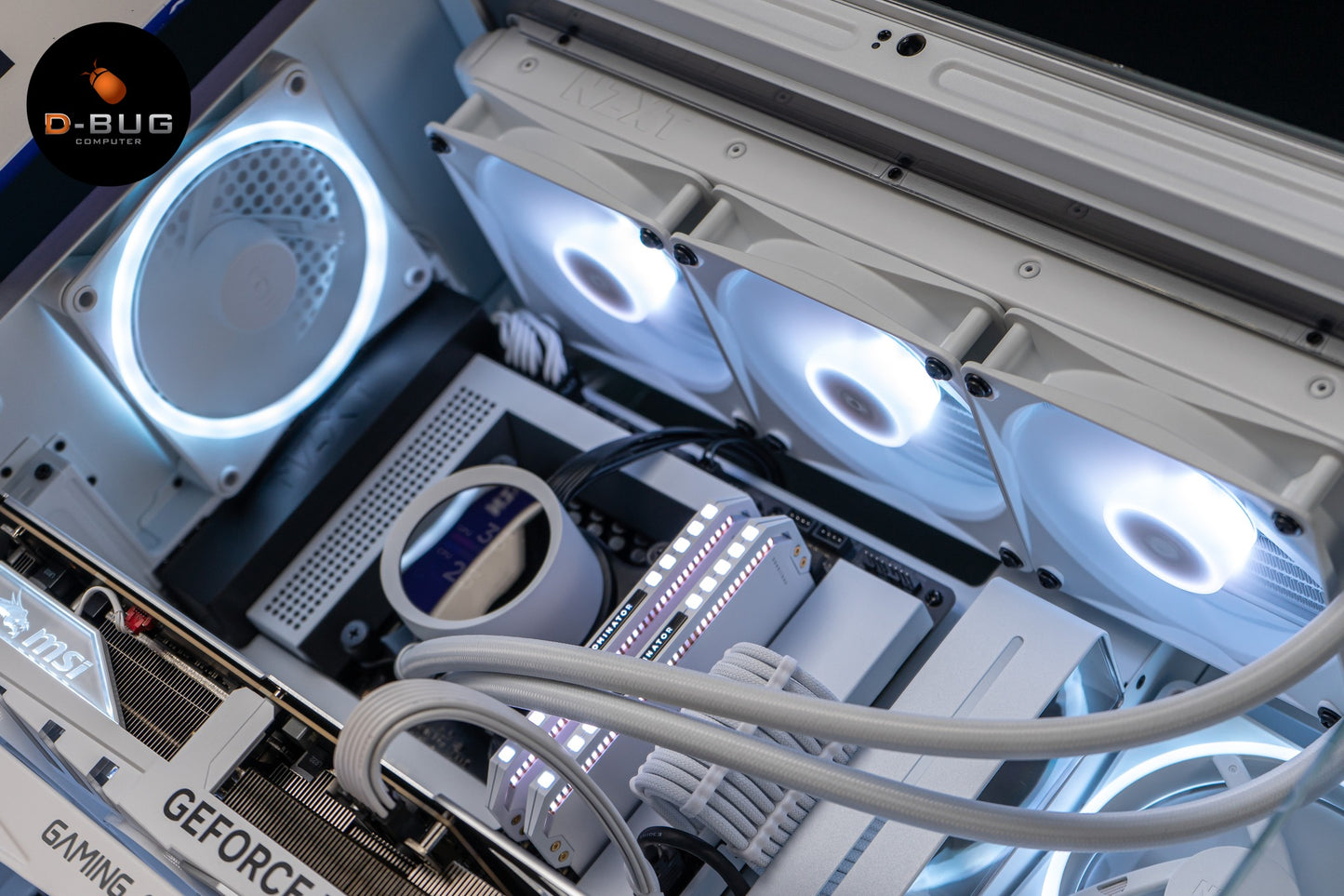 Mozilla LV84 (คอมประกอบ) INTEL i5-14500 / RTX 4080 Super Gaming X Slim White 16G GDDR6X | DBUG670429 D-BUG COMPUTER