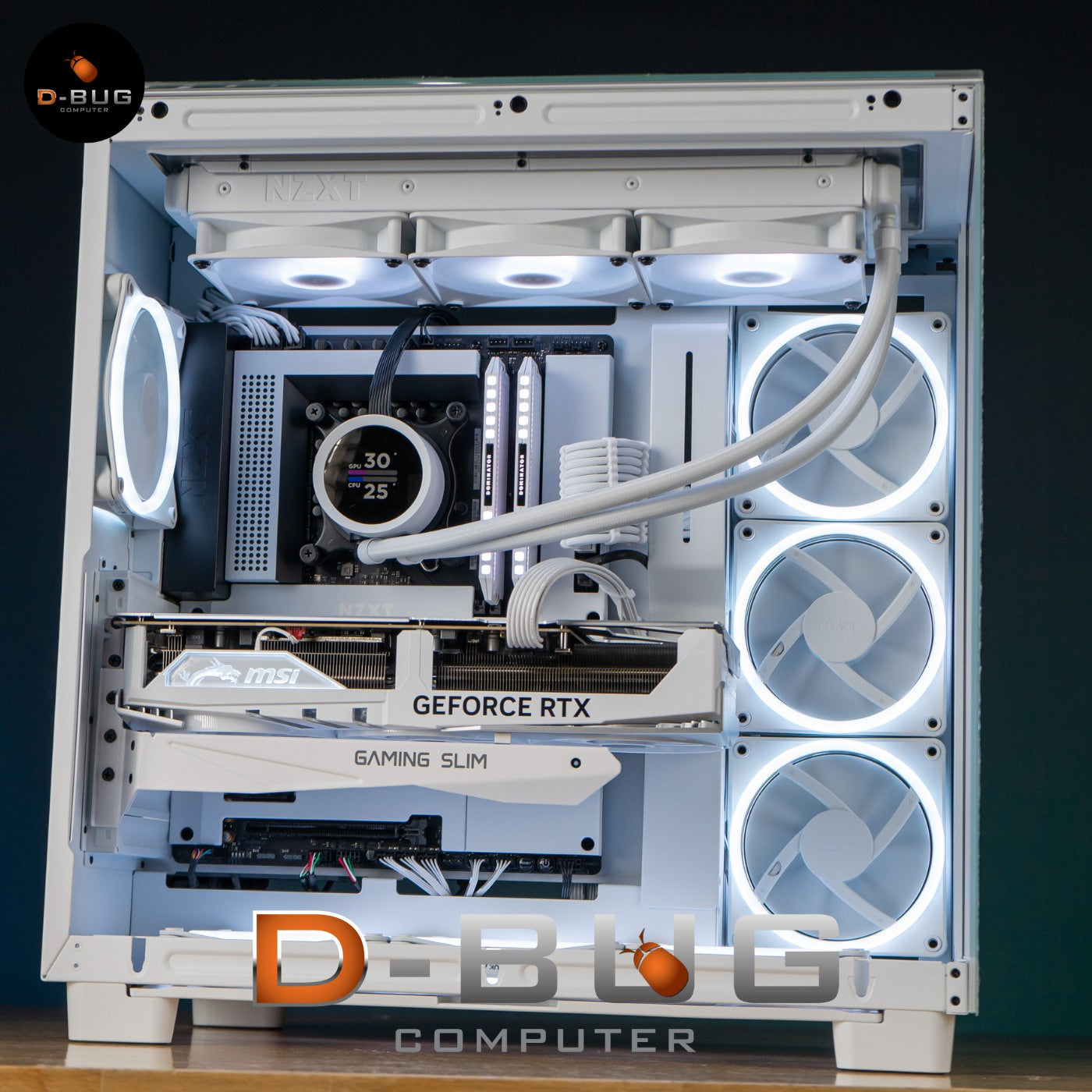 Mozilla LV84 (คอมประกอบ) INTEL i5-14500 / RTX 4080 Super Gaming X Slim White 16G GDDR6X | DBUG670429 D-BUG COMPUTER