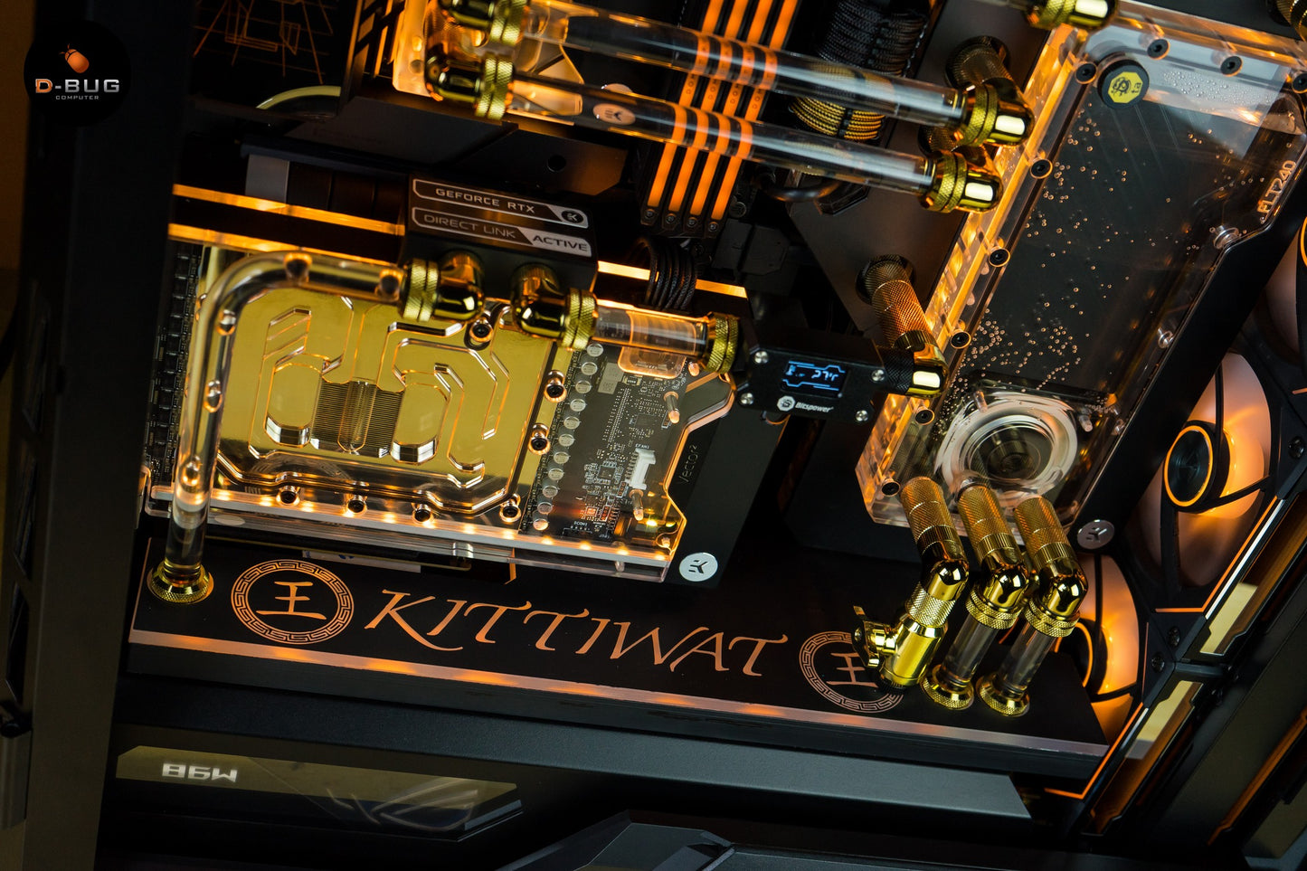 VIBRA LV14 (คอมระบบน้ำเปิด) INTEL I9-14900KS / RTX4090 OC 24GB | DBUG6705171 D-BUG COMPUTER