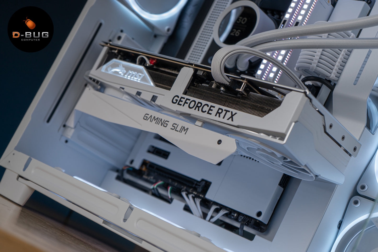 Mozilla LV84 (คอมประกอบ) INTEL i5-14500 / RTX 4080 Super Gaming X Slim White 16G GDDR6X | DBUG670429 D-BUG COMPUTER