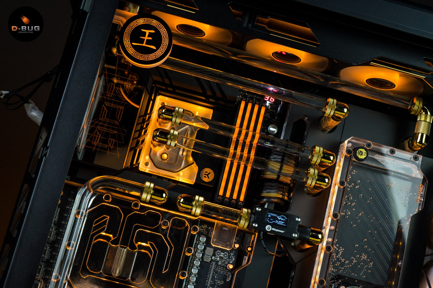 VIBRA LV14 (คอมระบบน้ำเปิด) INTEL I9-14900KS / RTX4090 OC 24GB | DBUG6705171 D-BUG COMPUTER