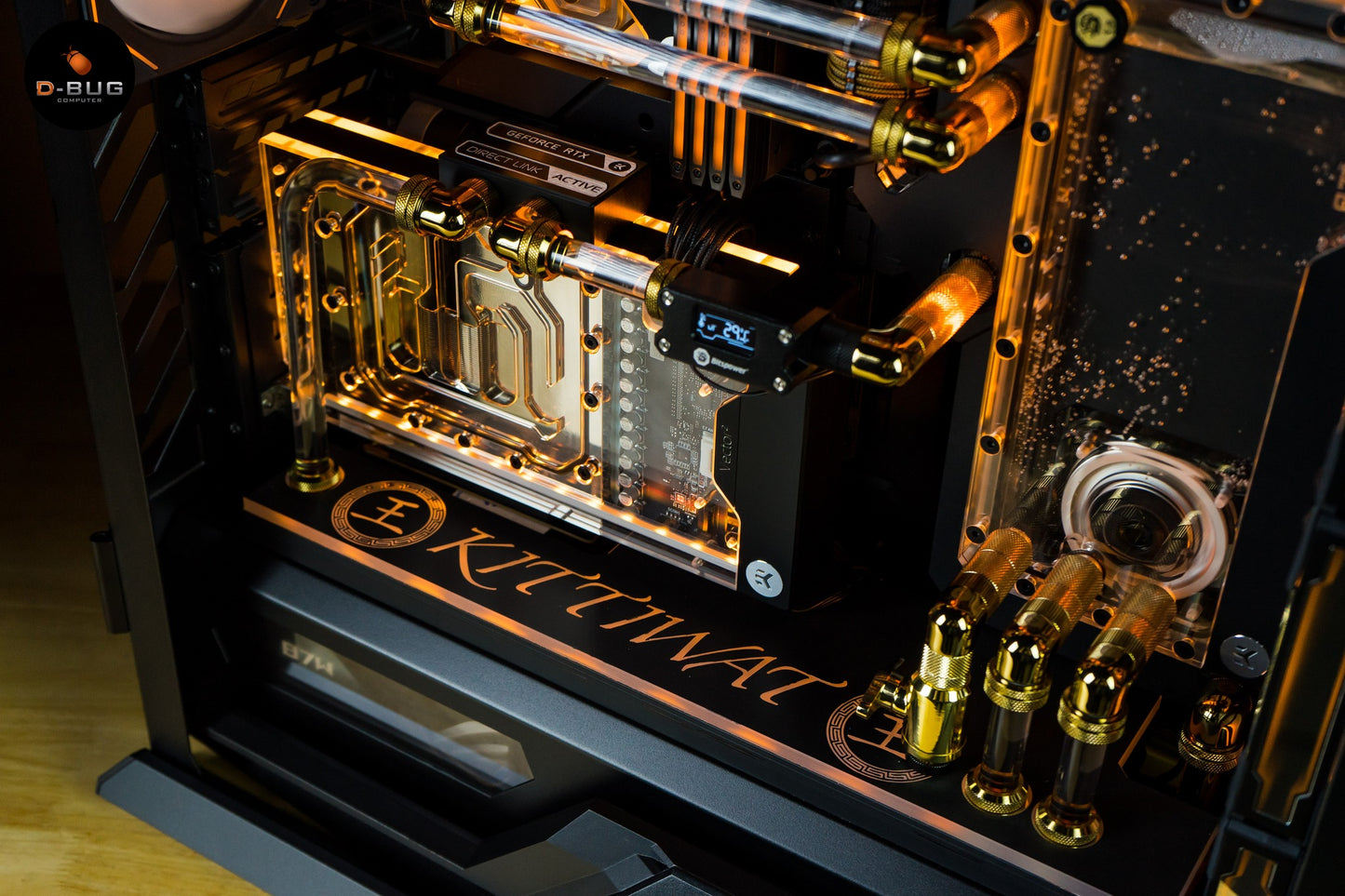 VIBRA LV14 (คอมระบบน้ำเปิด) INTEL I9-14900KS / RTX4090 OC 24GB | DBUG6705171 D-BUG COMPUTER