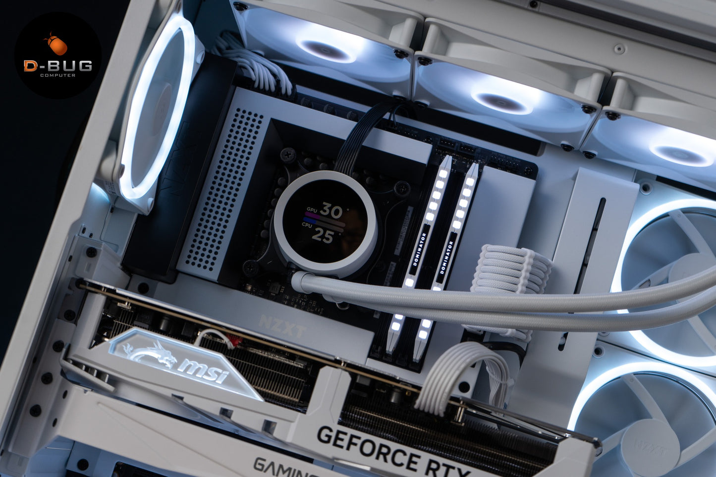 Mozilla LV84 (คอมประกอบ) INTEL i5-14500 / RTX 4080 Super Gaming X Slim White 16G GDDR6X | DBUG670429 D-BUG COMPUTER
