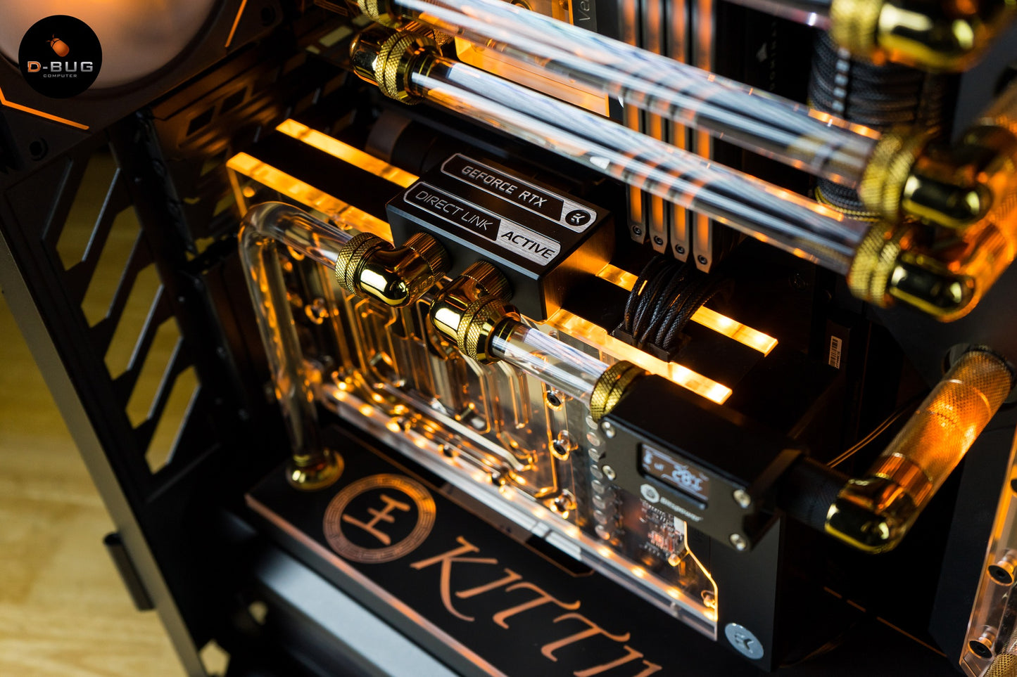 VIBRA LV14 (คอมระบบน้ำเปิด) INTEL I9-14900KS / RTX4090 OC 24GB | DBUG6705171 D-BUG COMPUTER