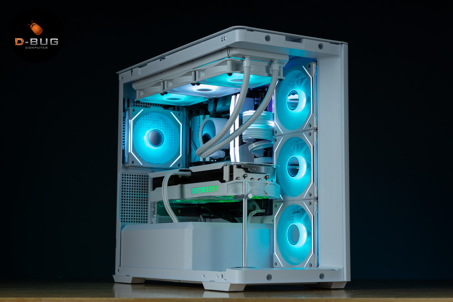 Mozilla LV82 (คอมประกอบ) INTEL i5-13400F / RTX 4060Ti EX 1-CLICK OC 8GB DDR6 WHITE | DBUG670425 D-BUG COMPUTER