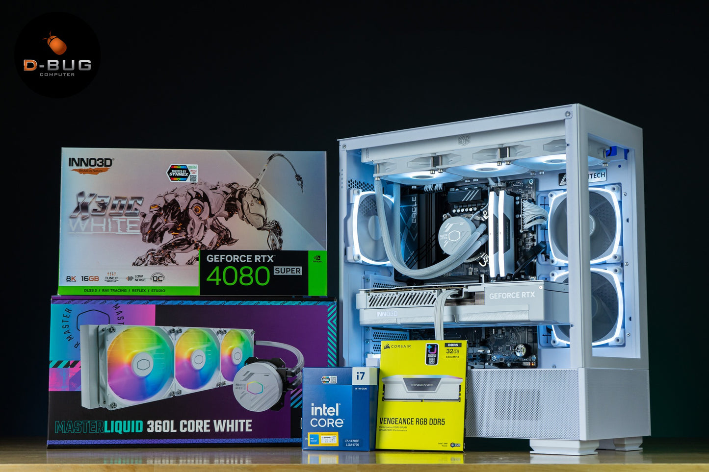 Mozilla LV80 (คอมประกอบ) Ryzen 7-7800X3D/ RTX4090 SUPRIM X 24GB | DBUG670422 D-BUG COMPUTER