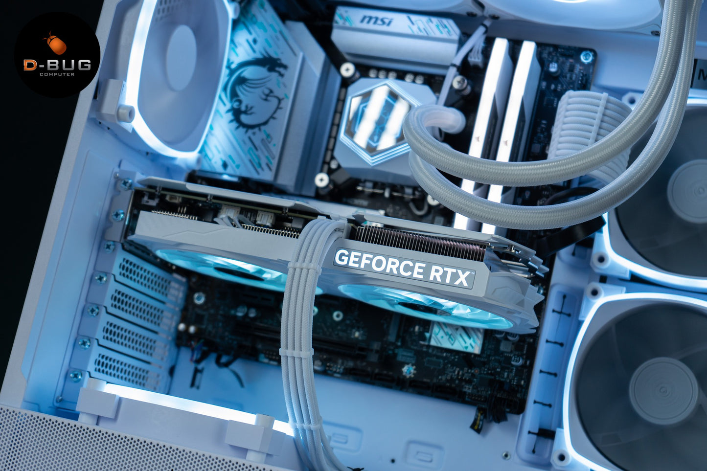 Mozilla LV81 (คอมประกอบ) INTEL i7-14700F / RTX 4080 Super X3 WHITE OC 16GB GDDR6X | DBUG670424 D-BUG COMPUTER