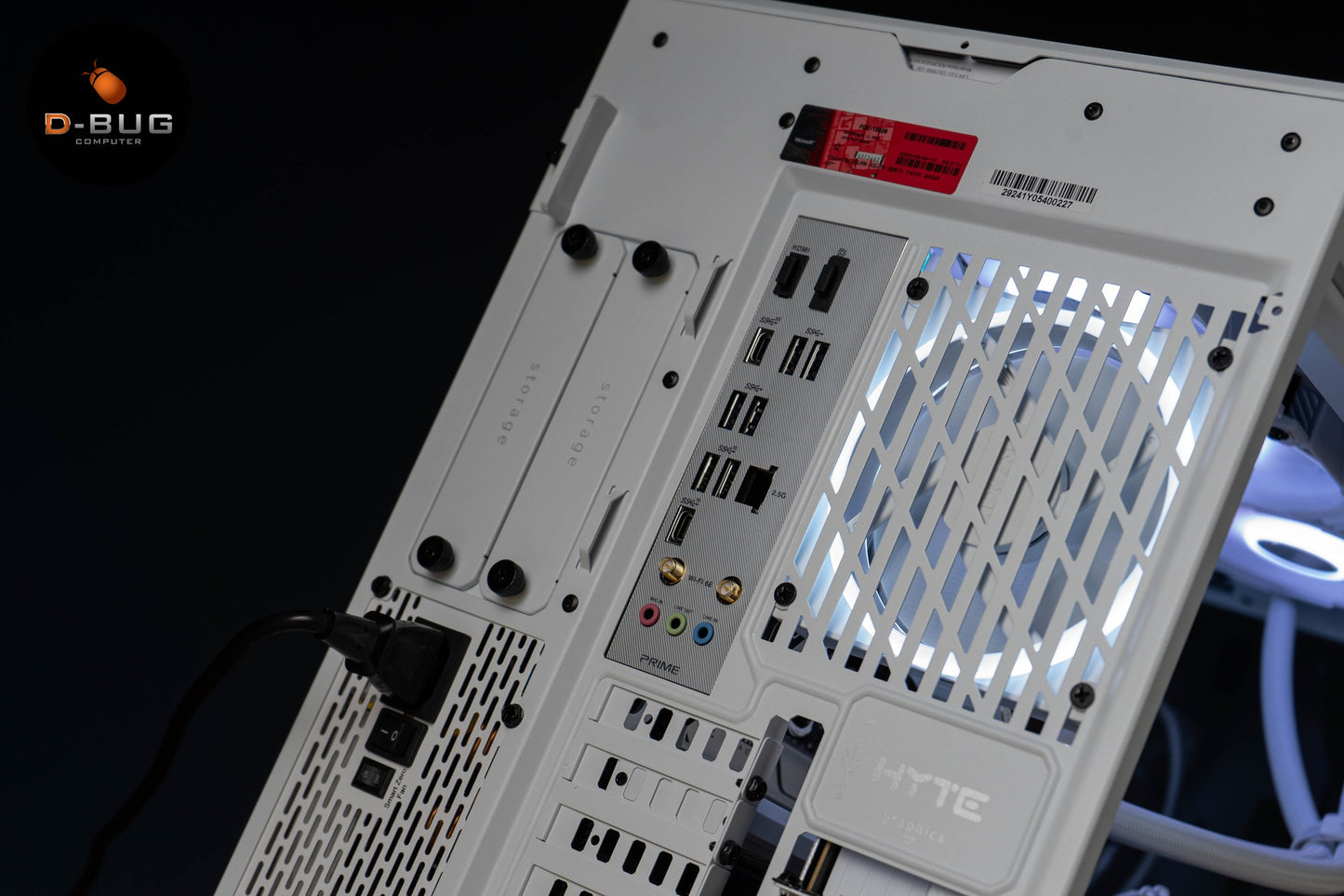 Mozilla LV83 (คอมประกอบ) INTEL i7-14700K / RTX 4070 TI SUPER EX GAMER WHITE 1-CLICK OC | DBUG670427 D-BUG COMPUTER