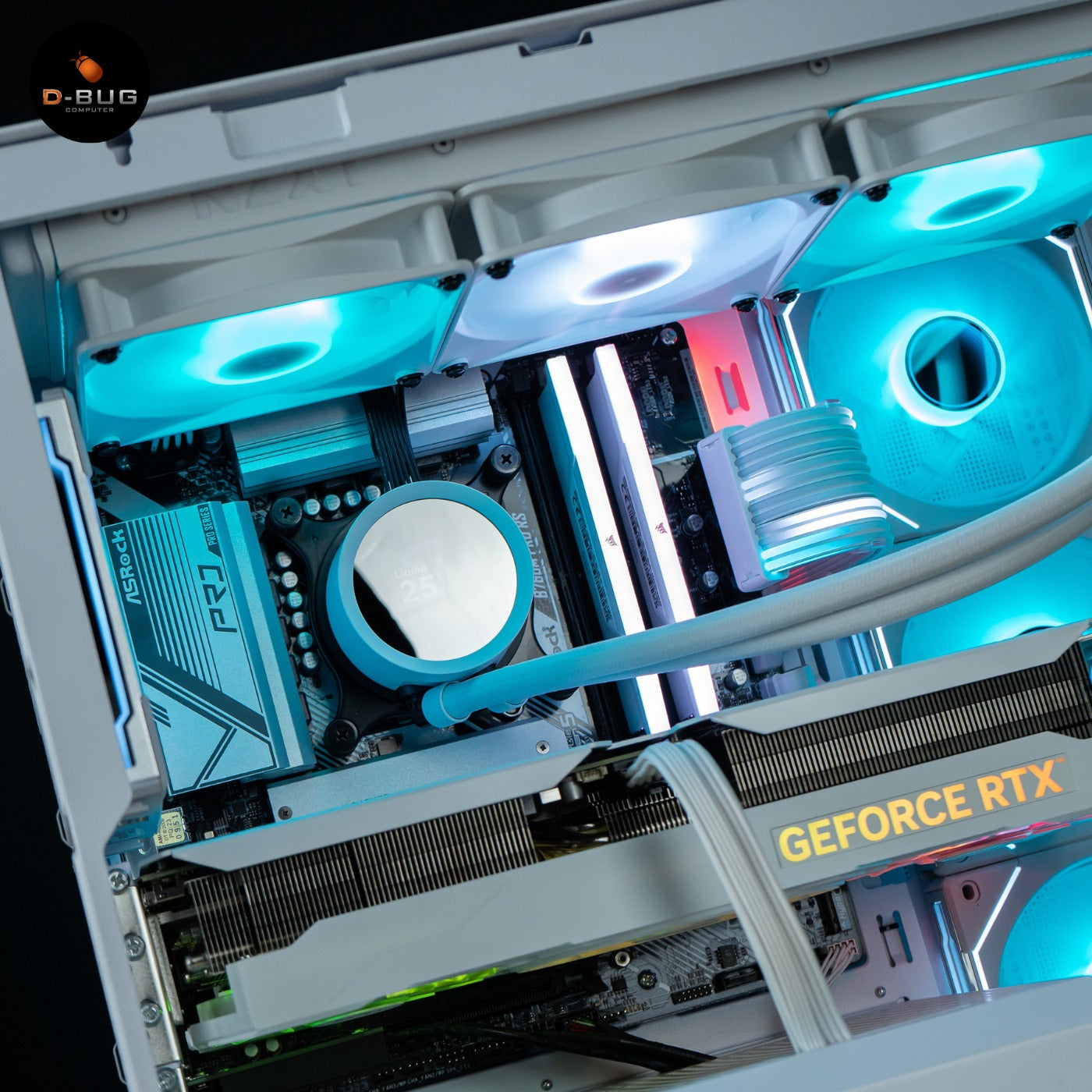 Mozilla LV82 (คอมประกอบ) INTEL i5-13400F / RTX 4060Ti EX 1-CLICK OC 8GB DDR6 WHITE | DBUG670425 D-BUG COMPUTER