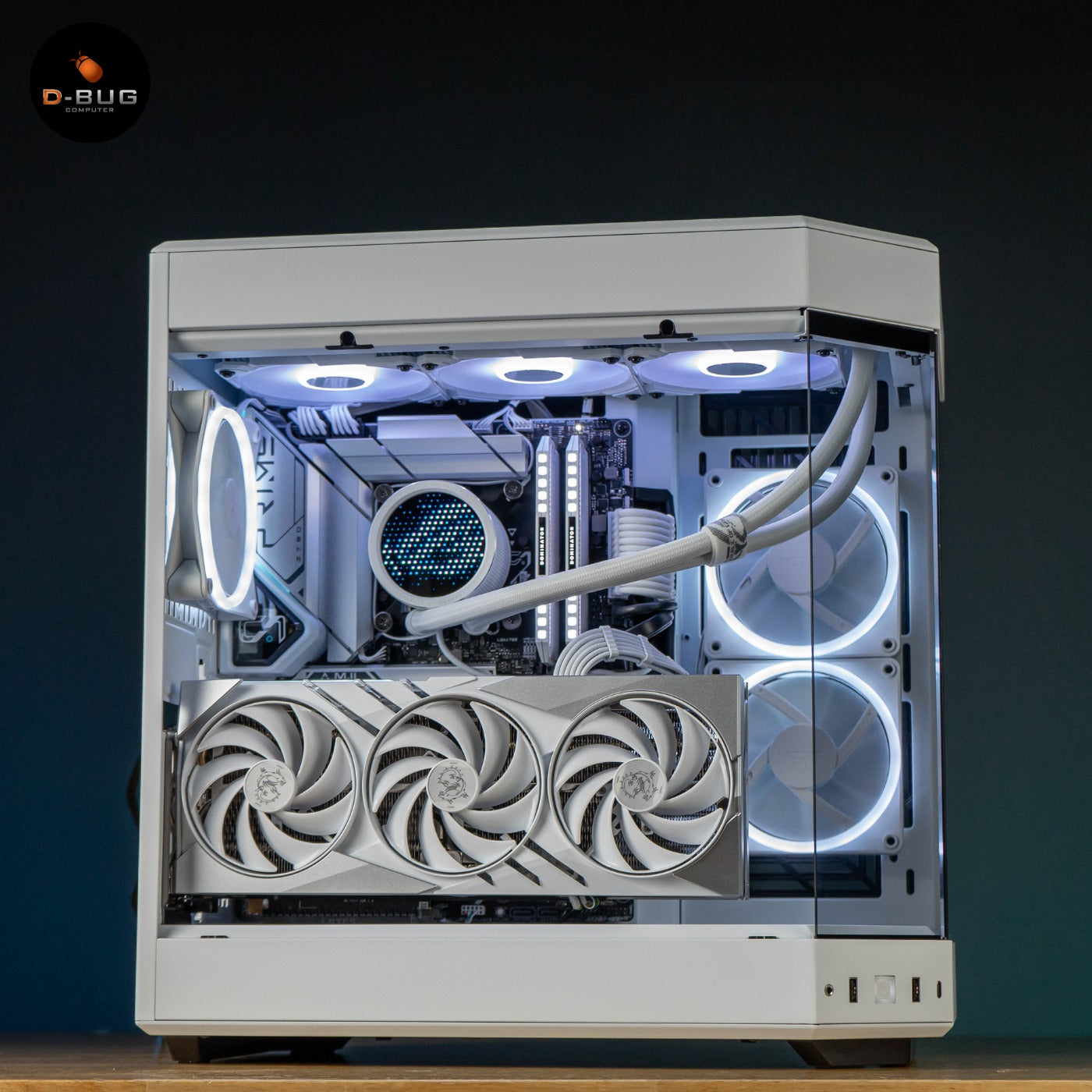 Mozilla LV83 (คอมประกอบ) INTEL i7-14700K / RTX 4070 TI SUPER EX GAMER WHITE 1-CLICK OC | DBUG670427 D-BUG COMPUTER