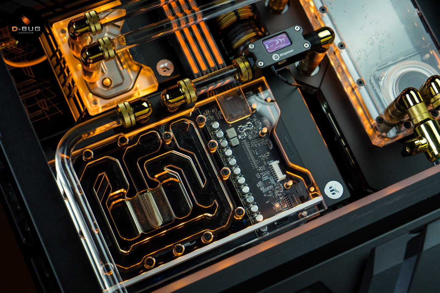 VIBRA LV14 (คอมระบบน้ำเปิด) INTEL I9-14900KS / RTX4090 OC 24GB | DBUG6705171 D-BUG COMPUTER