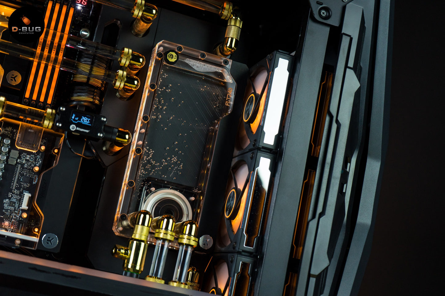 VIBRA LV14 (คอมระบบน้ำเปิด) INTEL I9-14900KS / RTX4090 OC 24GB | DBUG6705171 D-BUG COMPUTER
