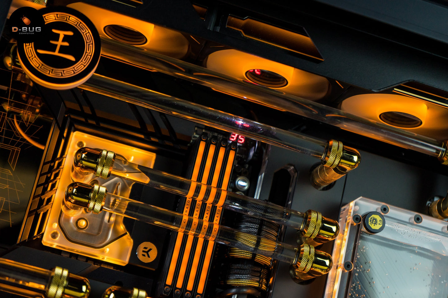 VIBRA LV14 (คอมระบบน้ำเปิด) INTEL I9-14900KS / RTX4090 OC 24GB | DBUG6705171 D-BUG COMPUTER