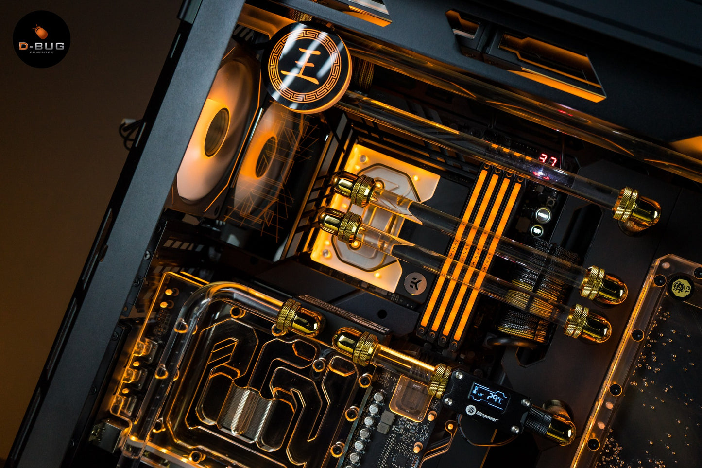 VIBRA LV14 (คอมระบบน้ำเปิด) INTEL I9-14900KS / RTX4090 OC 24GB | DBUG6705171 D-BUG COMPUTER