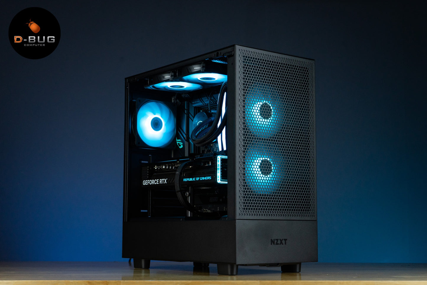 Mozilla LV95 (คอมประกอบ) INTEL I5-14400F / RTX 4060 TI 8GB GDDR6 OC EDITION | DBUG670517 D-BUG COMPUTER