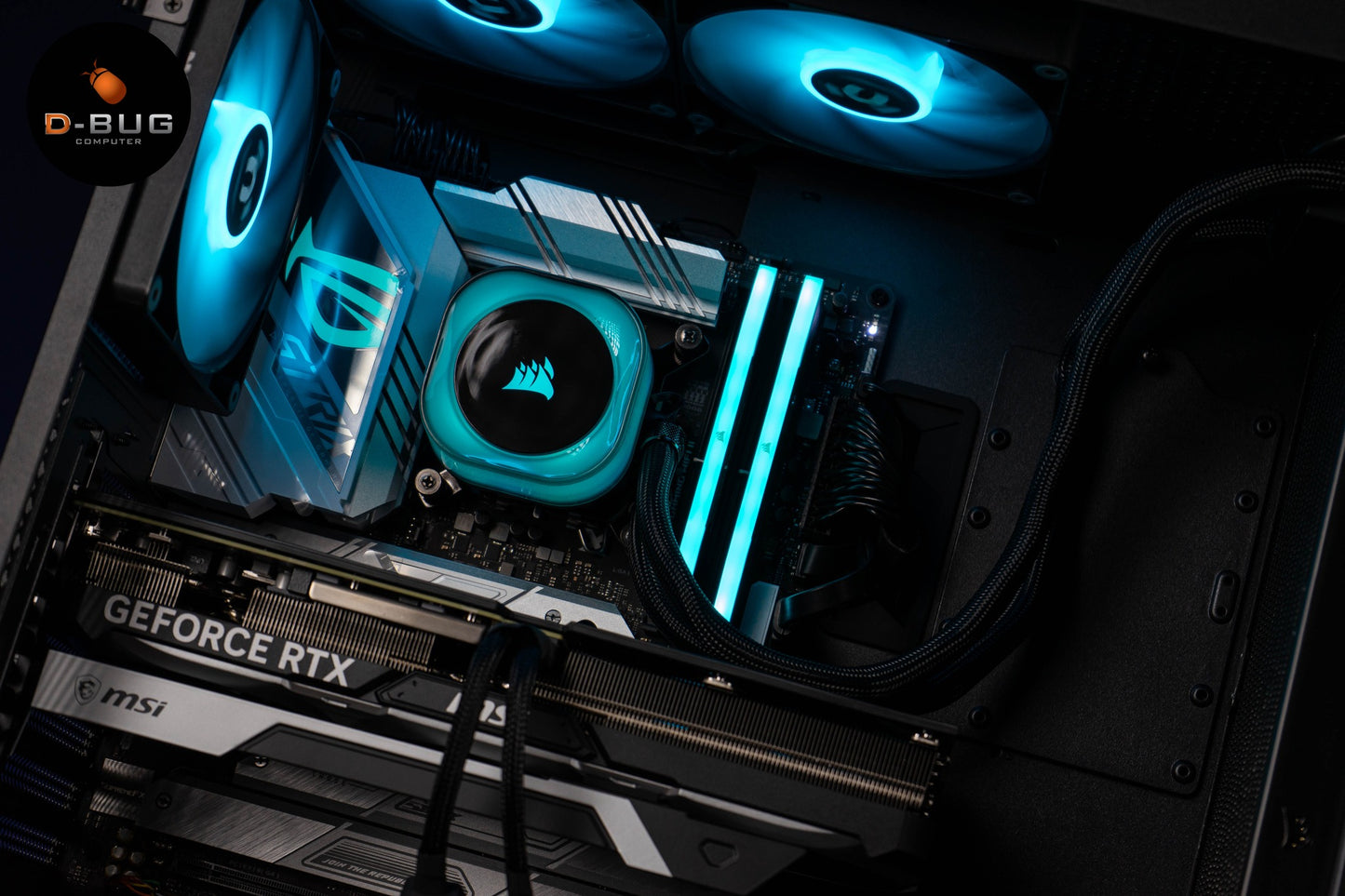 Mozilla LV93 (คอมประกอบ) INTEL i5-14500 / RTX4060 Ti GAMING X SLIM 8GB | DBUG670514 D-BUG COMPUTER