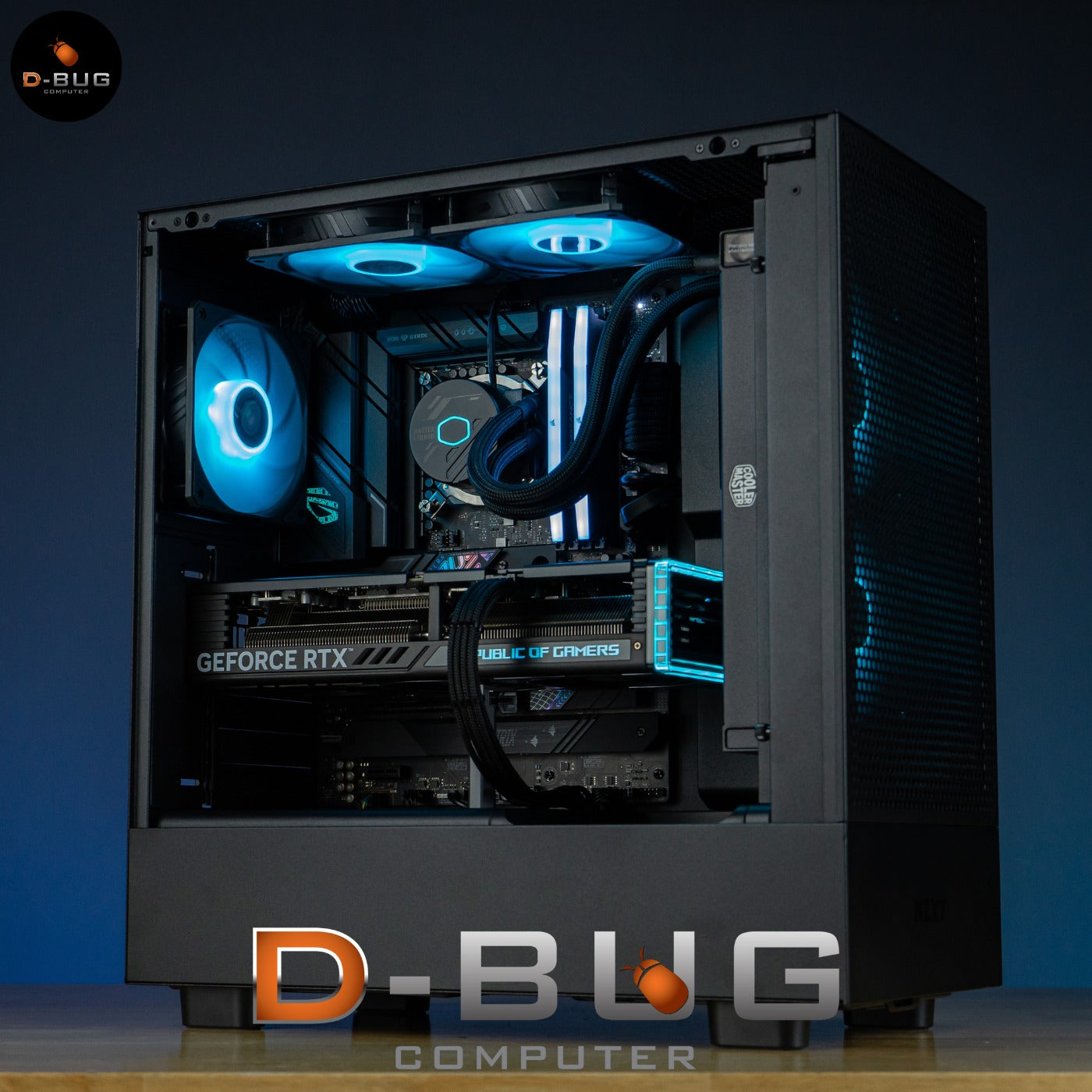 Mozilla LV95 (คอมประกอบ) INTEL I5-14400F / RTX 4060 TI 8GB GDDR6 OC EDITION | DBUG670517 D-BUG COMPUTER